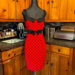 Rockabilly /Piinup polka dot dress